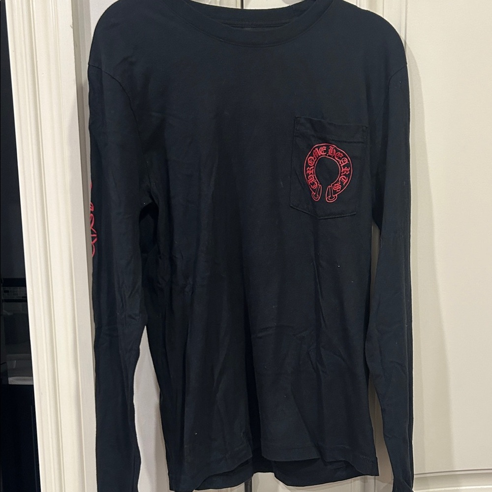 Chrome Hearts black and red long sleeve MIAMI